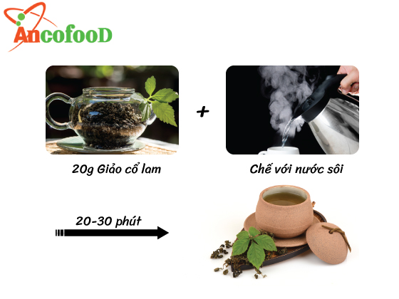 Giảo cổ lam nguyên chất 100%