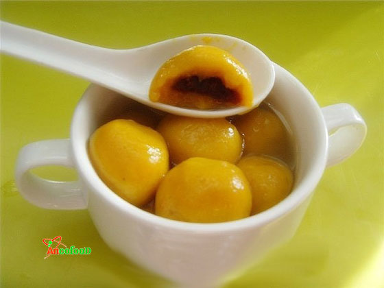 Bánh trôi bột bí đỏ món ngon dễ làm lại vô cùng bổ dưỡng 