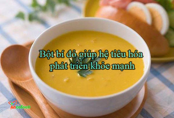 bột bí đỏ