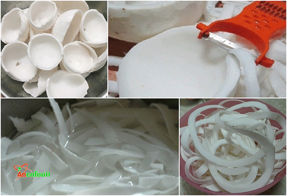 Mứt dừa màu hồng bột củ dền đang khiến các bà nội trợ phát cuồng 