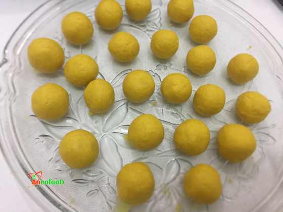Khéo tay với món bánh trôi dành dành thơm ngon 