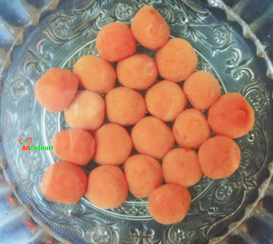 Ngon mê ly với món bánh trôi gấc cho ngày Tết 3/3