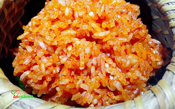 bột gấc đỏ