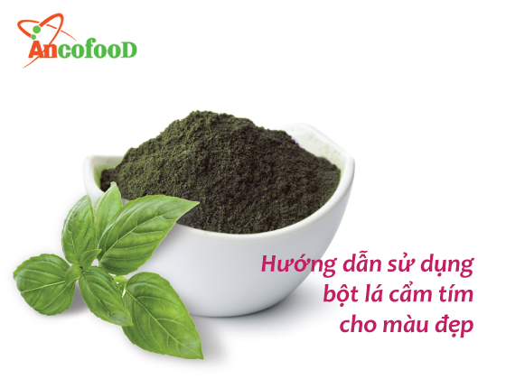Cách sử dụng bột lá cẩm tím đúng cách cho màu đẹp tự nhiên 