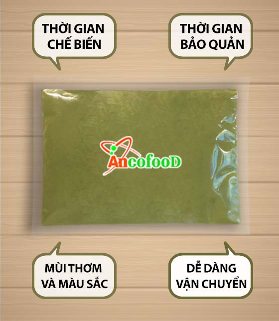 ưu điểm khi sử dụng bột lá nếp