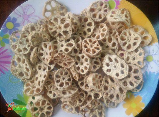 Củ sen sấy 