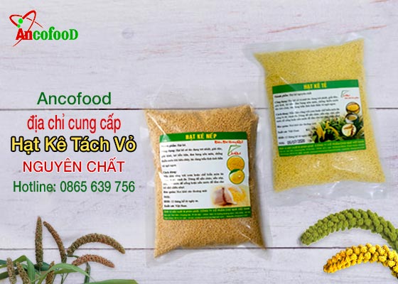 Hạt kê tách vỏ nguyên chất 