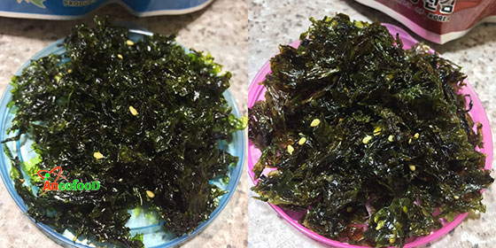 rong biển ăn liền Hàn Quốc chất lượng