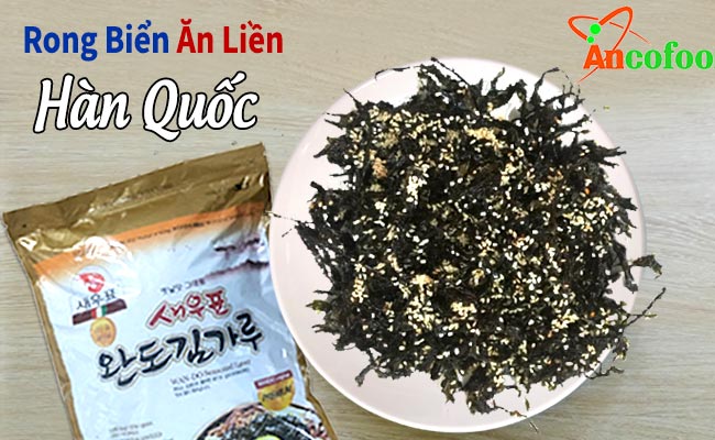 rong biển ăn liền Hàn Quốc chất lượng