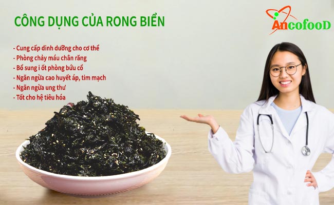 công dụng rong biển ăn liền