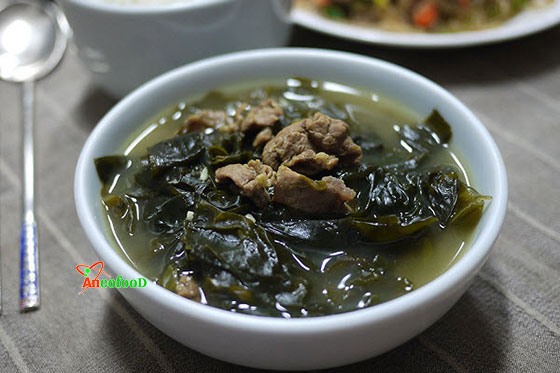 rong biển nấu canh hàn quốc