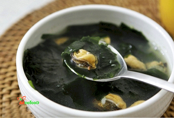 món ngon từ rong biển nấu canh
