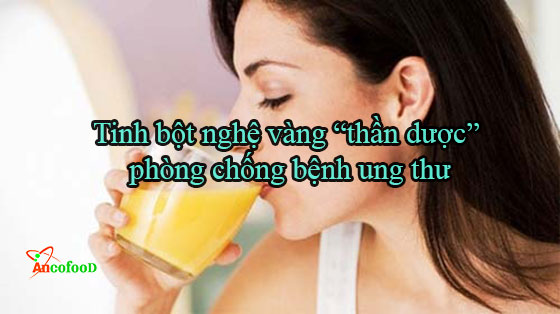 tinh bột nghệ vàng